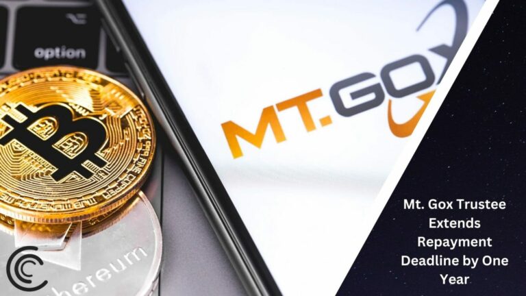 The deadline for Mt. Gox reimbursements has been postponed by one year, moving from October 31, 2023, to October 31, 2024.